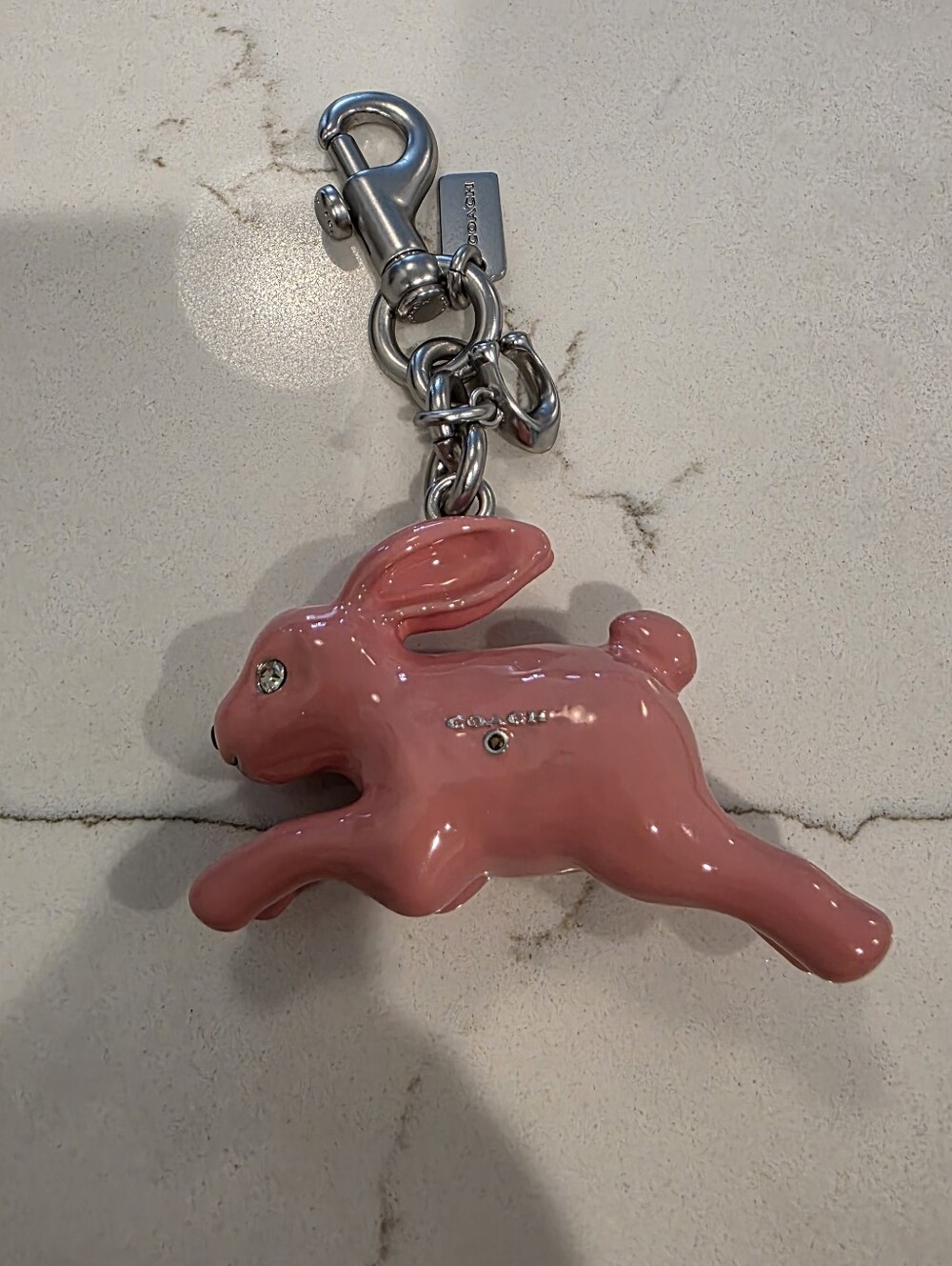 Coach Rabbit Charm